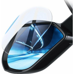 Baseus 0.15mm Rainproof Film for Car Rear-View Mirror (Oval 2 pcs/pack 150*100mm) Transparent (SGFY-D02)