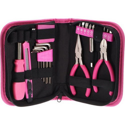 SIXTOL HOME PINK tool set 26pcs (SX3019)