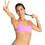 Arena Bandeau Play Αθλητικό Γυναικείο Μαγιό Bikini Top Ροζ 001110-910