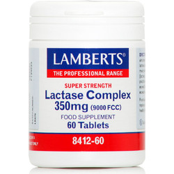 Lamberts Lactase Complex 350mg 60 Ταμπλέτες