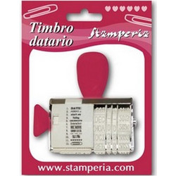 Σφραγίδα Ημερομηνίες Vintage/SBA92 Stamperia