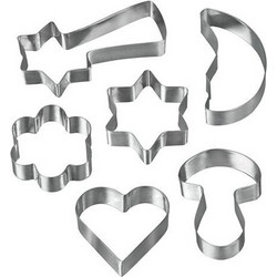 Σετ 6 Τεμάχια Κουπ Πατ Ανοξείδωτα Metaltex 252350