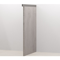 Πλαϊνό πάνελ για ντουλάπι βάσης Sunrise Spil Grey MDF 1,6x72x58cm SUNSPILP-5/82
