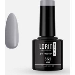 Lorin Gel Lacquer 362 Mink Ημιμόνιμο Βερνίκι Νυχιών 8ml