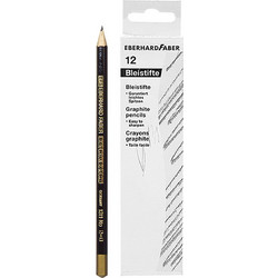 ΜΟΛΥΒΙ ΜΑΥΡΟ EXTRA Νο2=Β, No4=2H, Νο5=5H ΠΑΚ=12ΤΕΜ FABER 511101, 511112, 511115