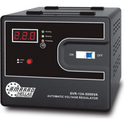Amarad SVR-124 Σταθεροποιητής Τάσης Servo 5000VA με 1 Πρίζα