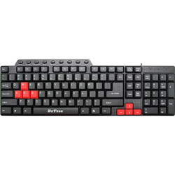 Detech DE6086 Black Πληκτρολόγιο