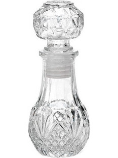 Γυάλινο μπουκάλι με πώμα 5Χ11εκ, 50ml