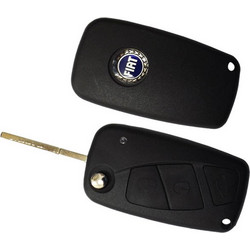 Κέλυφος Κλειδιού Fiat Αυτοκινήτου με 3 Κουμπιά Αναδιπλούμενο OEM