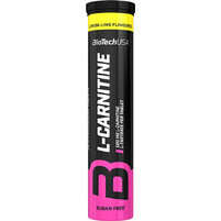 Biotech USA L-Carnitine Blueberry Raspberry Συμπλήρωμα Διατροφής με Καρνιτίνη 500mg 20 Αναβράζοντα Δισκία