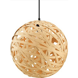 Luma Κρεμαστό Φωτιστικό Οροφής E27 Καφέ 119-01081-06-natural