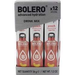 Bolero sticks χυμός σκόνη (12 x 3 γρ.) Ροδάκινο