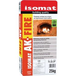 AK-FIRE ΚΟΛΛΑ ΓΙΑ ΠΥΡΟΤΟΥΒΛΑ ISOMAT 25KG (4a)