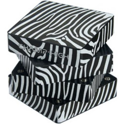 Τρίφτης καπνού CHAMP HIGH ZEBRA SQ BK 50mm Grinder τετραπλός 40506137