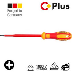 Κατσαβίδι PHILIPS Ηλεκτρολόγου με Μόνωση VDE 1000V 0x60 C PLUS CETAFORM 3800796340456