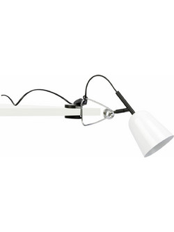 STUDIO WHITE CLIP LAMP FARO - 51135