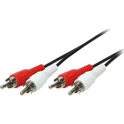 Cable 2xRCA-2xRCA M/M 5m LogiLink (LL-CA1040)