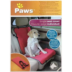 Προστατευτικό κάλυμμα καθισμάτων αυτοκινήτου Pet Paws Single Seat Cover Red (oem)
