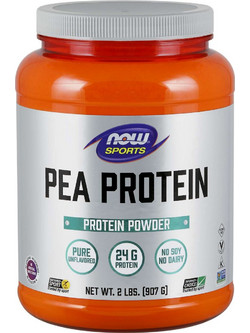 Now Sports Pea Φυτική Πρωτεΐνη Γράμμωσης Χωρίς Λακτόζη & Γλουτένη 907gr