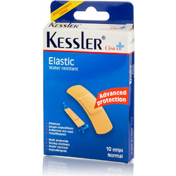 Kessler Elastic Αυτοκόλλητα Επιθέματα Normal 1.9x7.2cm 10τμχ