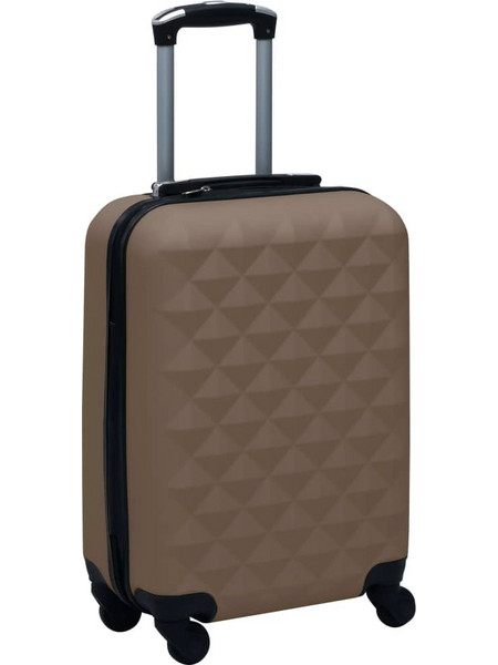 vidaXL 92423 Βαλίτσα Καμπίνας 55x36x22cm με 4 Ρόδες Καφέ