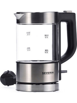 Severin WK 3472 Γυάλινος Βραστήρας 0.5lt 1000W