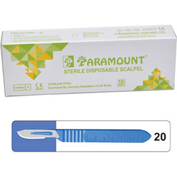 Paramount - No 20 Νυστέρια Mε Λαβή Μιας Χρήσης (10τμχ)