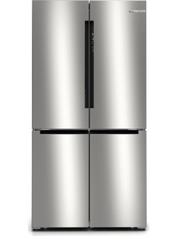 Bosch KFN96VPEA Ψυγείο Ντουλάπα 605lt No Frost Υ183xΠ91xΒ73.1cm Inox