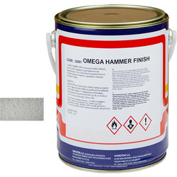 Hydroton Omega Hammer Finish Βερνικόχρωμα Μετάλλου Ασημί-801 Σφυρήλατο 2.5lt