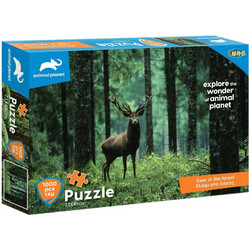 Puzzle Luna Animal Planet Ελάφι στο Δάσος 1000 Κομμάτια