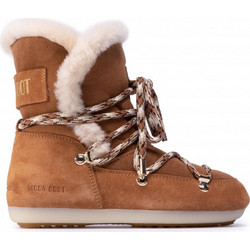 Moon Boot Γυναικεία Μποτάκια Χιονιού Suede Ταμπά με Γούνα 24300100-001