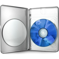 Metal Blu-Ray Cases MovieCan with Window, 1 Disc Capacity - Prodye