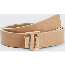 TOMMY HILFIGER WOMAN TH OUTLINE LOGO BELT 2.5 SANDRIFT