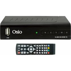 Osio OST-3540D Ψηφιακός Δέκτης Mpeg-4 Full HD με PVR