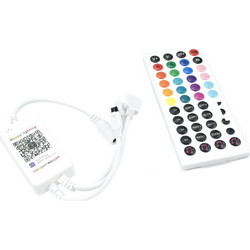 Controller WiFi με Τηλεχειριστήριο για Ταινία LED RGB 12V 6A Andowl Q-DL50 - Λευκό