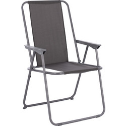 HomeMarkt Καρέκλα Παραλίας Γκρι HM5148