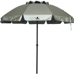 Hupa Sun Ομπρέλα Θαλάσσης με UV Προστασία Ασημί 2m HU-50-3007-107