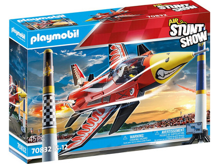 Playmobil Stunt Show Ακροβατικό Αεροπλάνο Τίγρης για 5-12 Ετών 70832