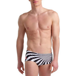 Arena Crazy Low Waist Αθλητικό Ανδρικό Μαγιό Boxer Μαύρο Λευκό 004663-550