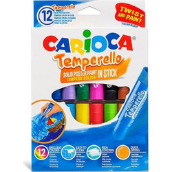 Carioca Temperello Stick Κηρομπογιές Σετ 12τμχ