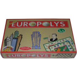 Argy Toys Double Europolys Επιτραπέζιο Παιχνίδι για 8+ Ετών για 2-6 Παίκτες