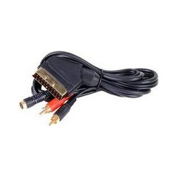 Scart male to 2x RCA male and 4pin mini din male SCART 28 1.5m (OEM)