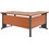HomeMarkt Γωνιακό Γραφείο Ξύλινο 120x160x75cm HM2043.03L