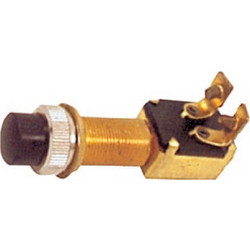 Διακόπτης ορειχάλκινος 12V Μπουτόν 16mm