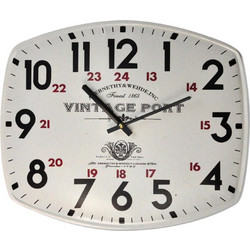 Μεταλλικό ρολόι τοίχου 40 χ 33 εκ. Ankor 792726