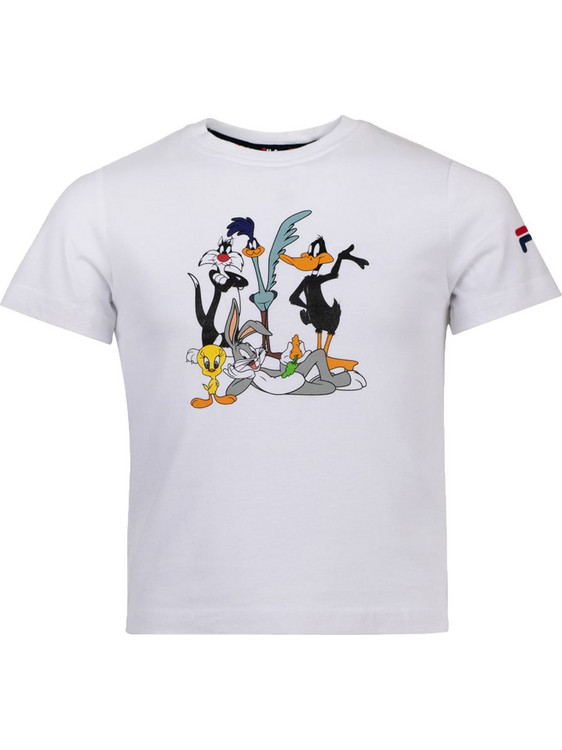 Fila Landscheid Παιδικό T-Shirt Κοντομάνικο Λευκό FAK0024-10001