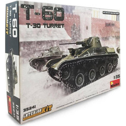 MiniArt T-60 T-30 Turre Συναρμολογούμενο Πλαστικό Μοντέλο Τανκ 1:35