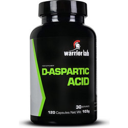 Warriorlab D-Aspartic Acid 120 Κάψουλες