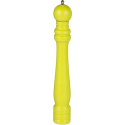 Homestyle Ξύλινος Μύλος 43cm με κεραμικές λεπίδες, 22113 Χρώμα Κίτρινο