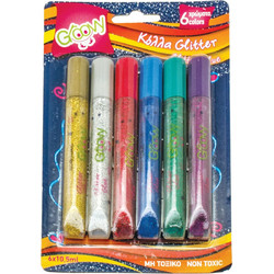 Χρυσόκολλα glitter Groovy 10.5ml διάφορα χρώματα